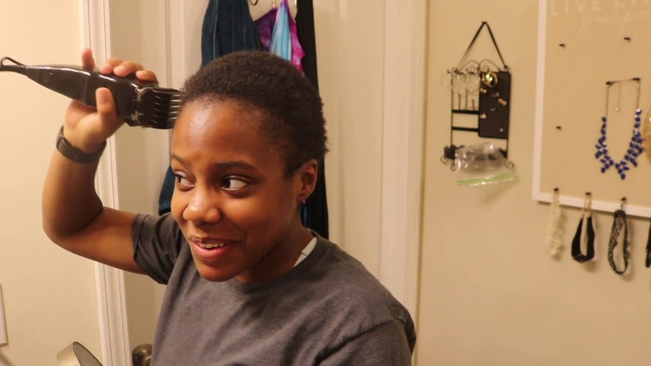 I Shaved My Own Head | Big Chop #3