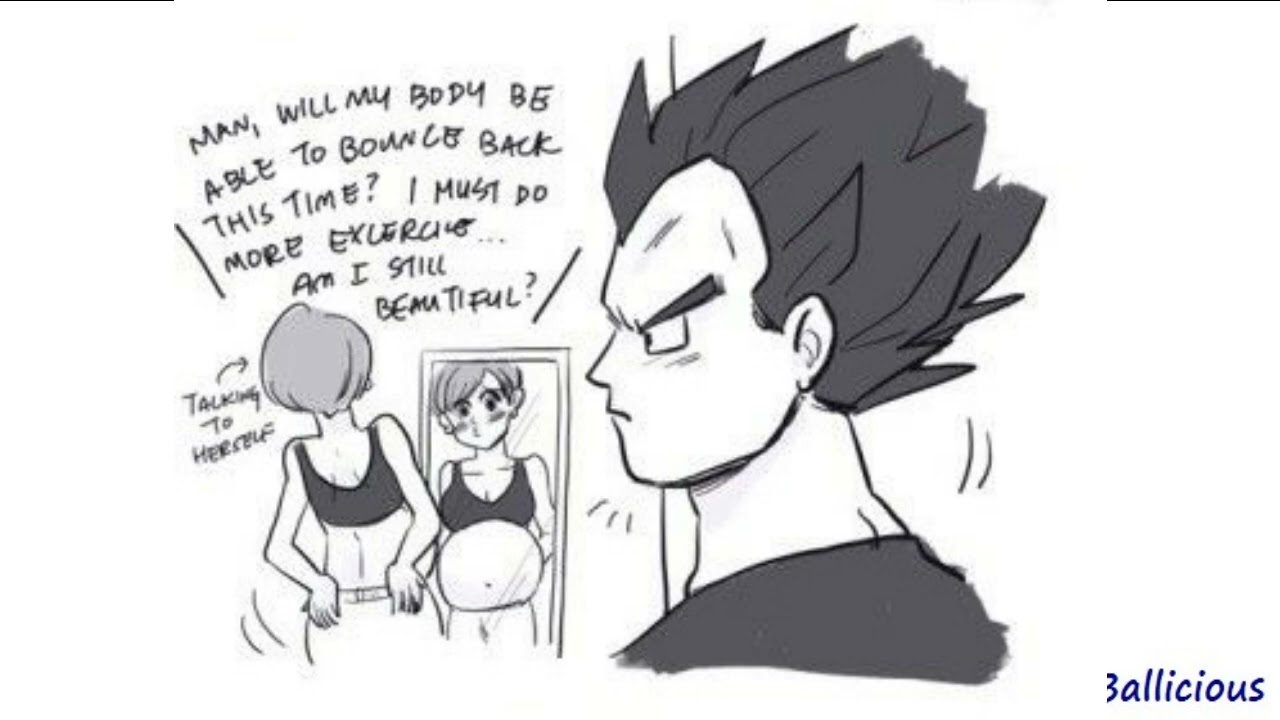 Vegeta's Fetish || Vegeta x Bulma Mini Doujinshi