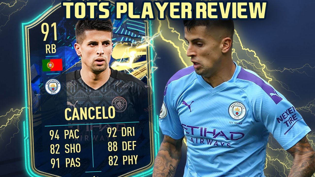 THE META DEFENDER! 91 TOTS JOAO CANCELO PLAYER REVIEW! FIFA 21 ULTIMATE TEAM