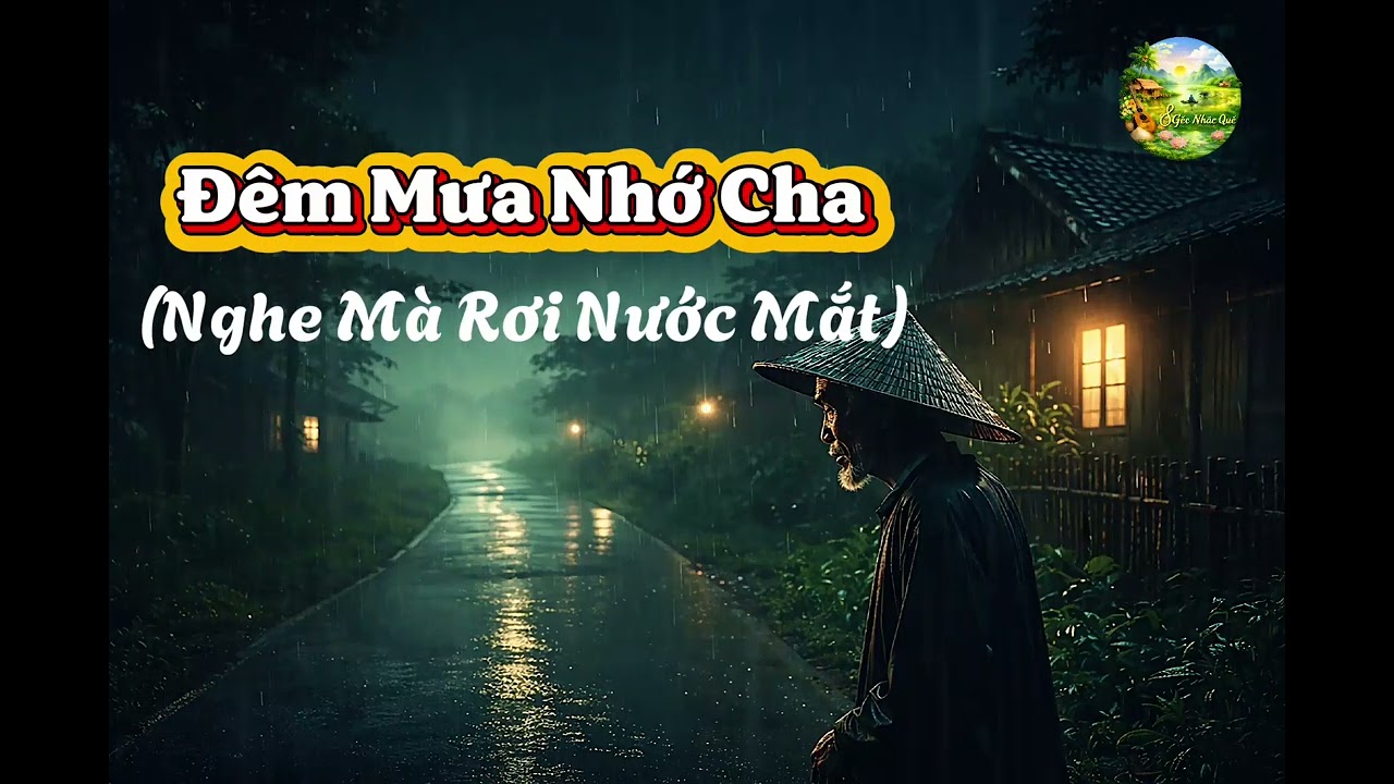 Đêm Mưa Nhớ Cha – Nghe Mà Rơi Nước Mắt | Nhạc Cha Mẹ Cảm Động