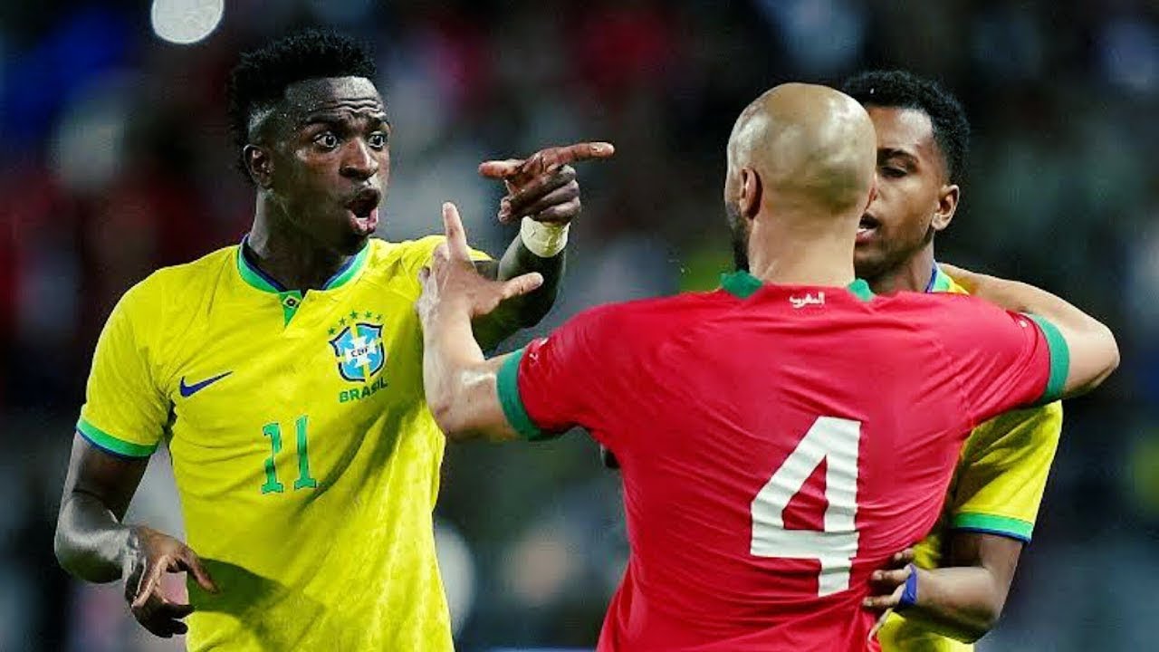 Brazil vs Morocco Full Match Extended Highlights 2023#footballhighlightstoday