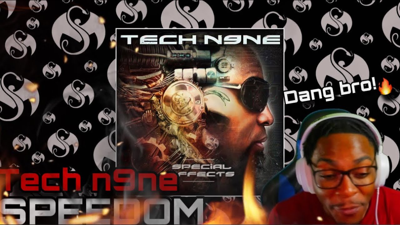 EMINEM IS NOT FAIR!! | Tech N9ne - Speedom (REACTION)