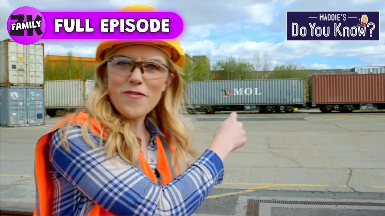 Shipping Container  | Maddie's Do You Know? Season 2, Episode 1 - Full Episode | ZeeKay Family