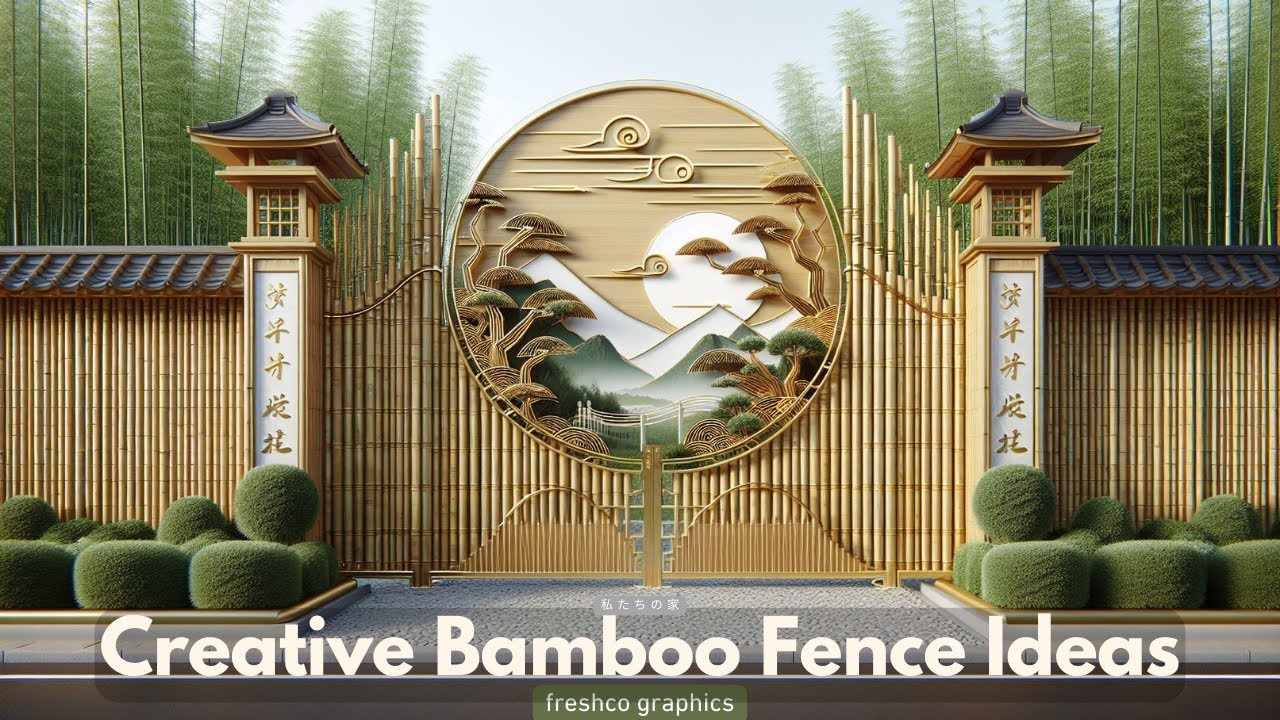 Unleash Creativity with Bamboo Fence Designs - DIY Bamboo Fencing Projects