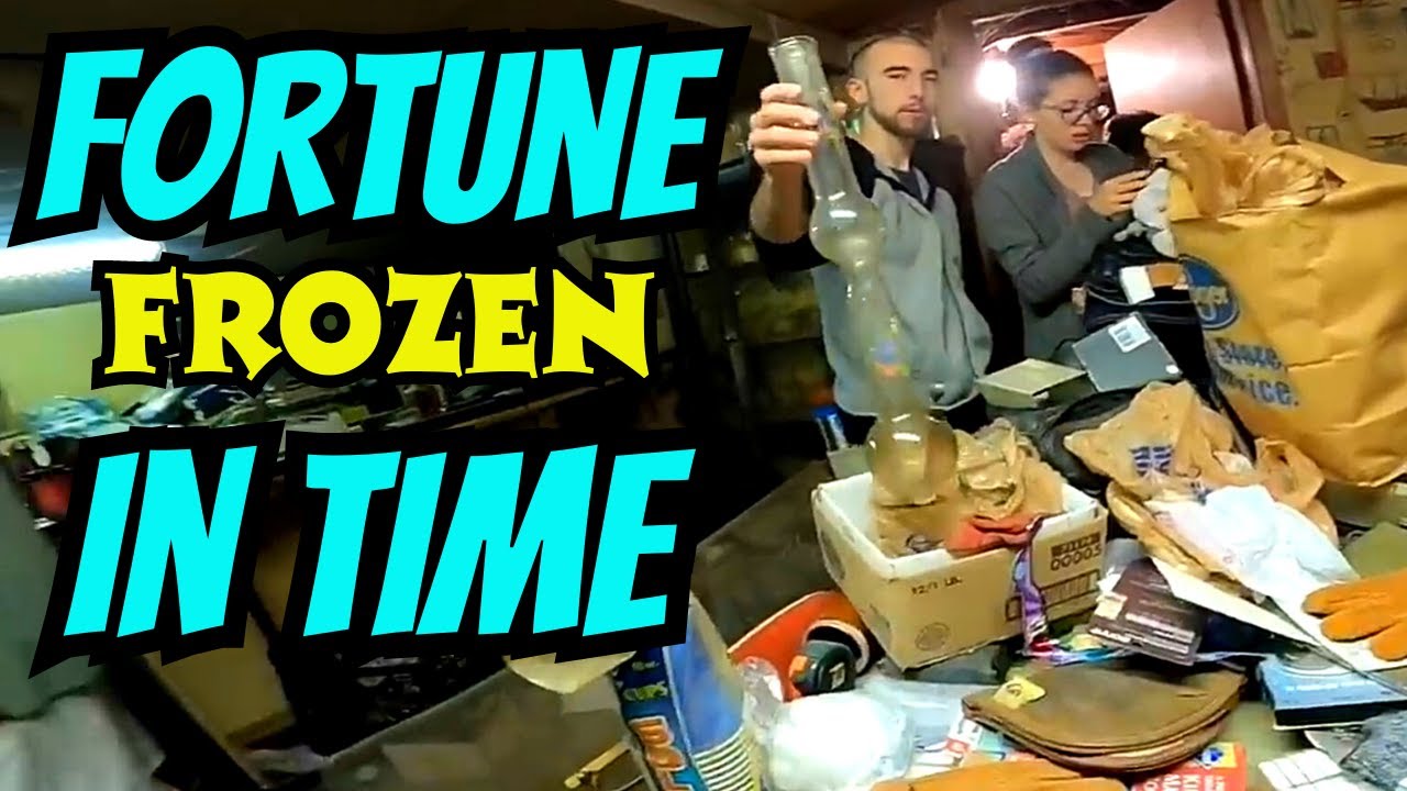 1000'S OF DOLLARS BURIED IN THIS GARAGE SALE TIME CAPSULE