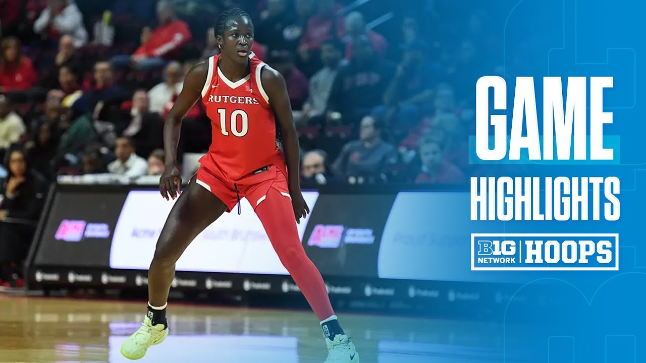 Saint Peter's at Rutgers | HIGHLIGHTS | Big Ten Women's Basketball | 11/30/2025