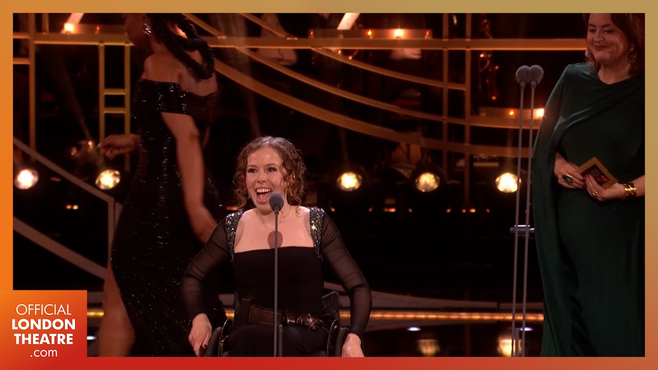 Amy Trigg wins Best Actress in a Supporting Role in a Musical | Olivier Awards 2024 with Mastercard