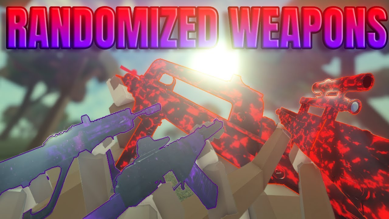 Randomizing EVERY Weapon in ROBLOX Glare: AUG, AS VAL, FAMAS & G11 👑