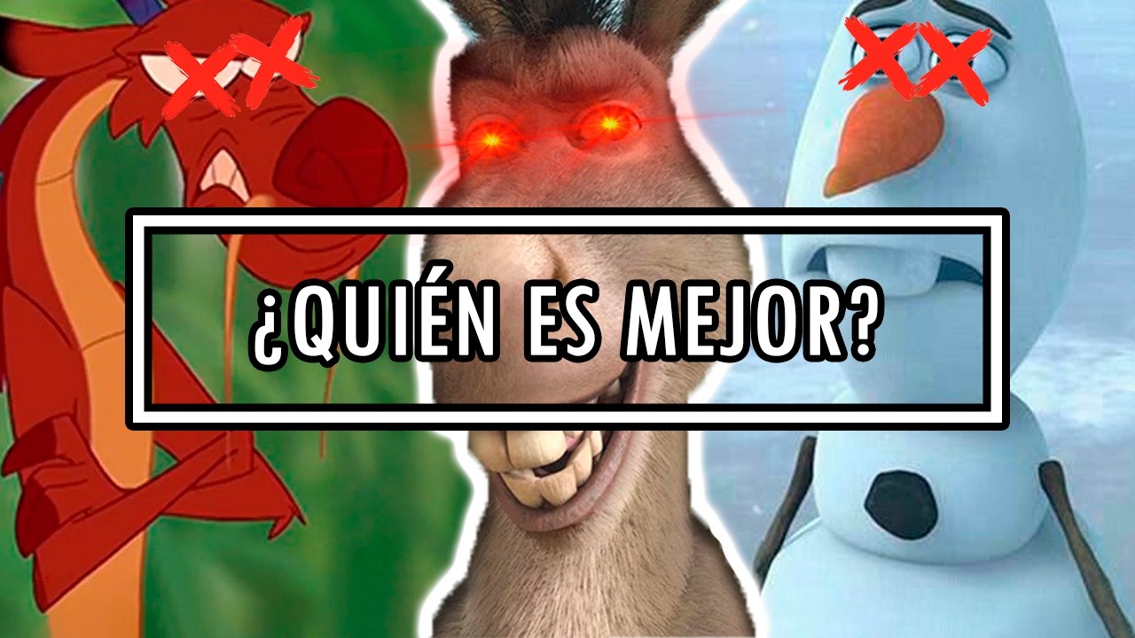 Los Secundarios De Dreamworks SON MEJORES Que Los De Disney Y TE EXPLICO PORQUE
