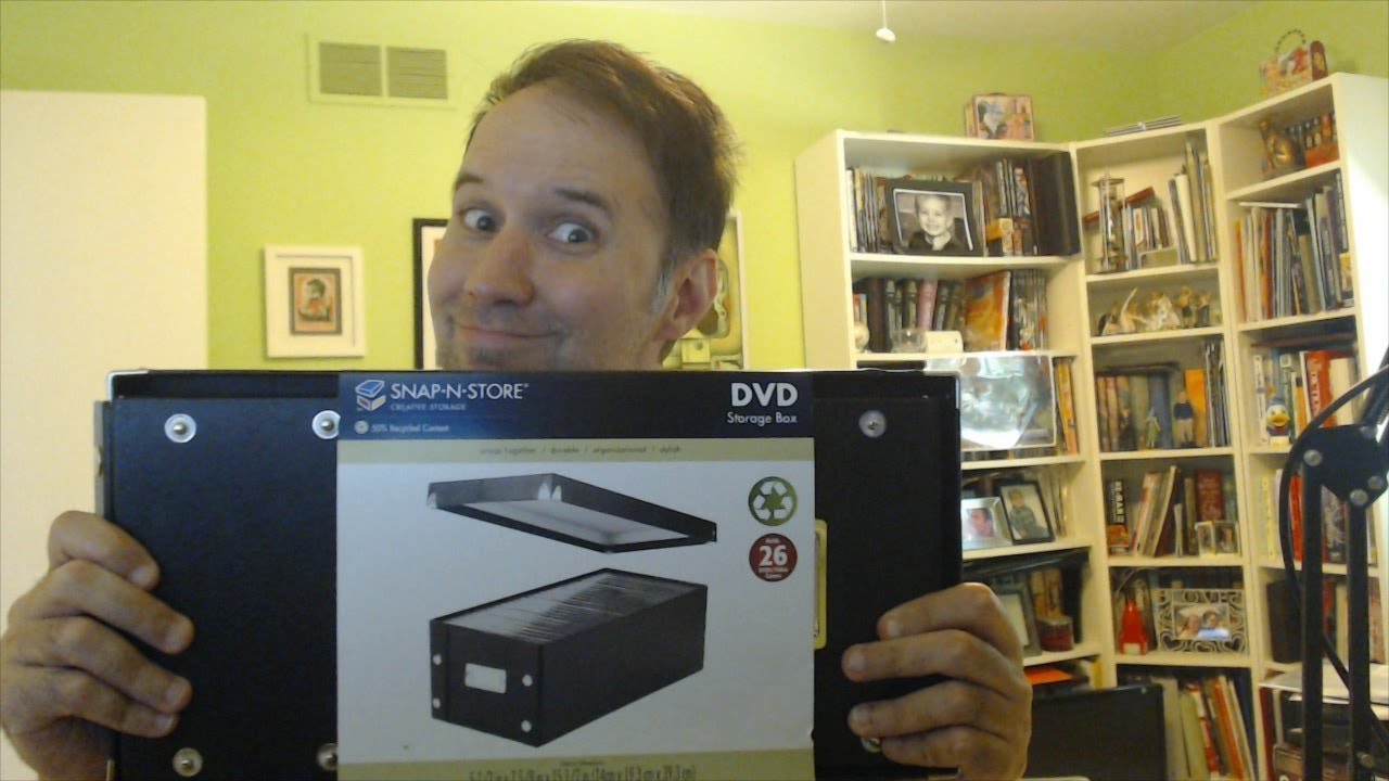 Snap-N-Store DVD Storage Box Review (Not a paid advertisement)
