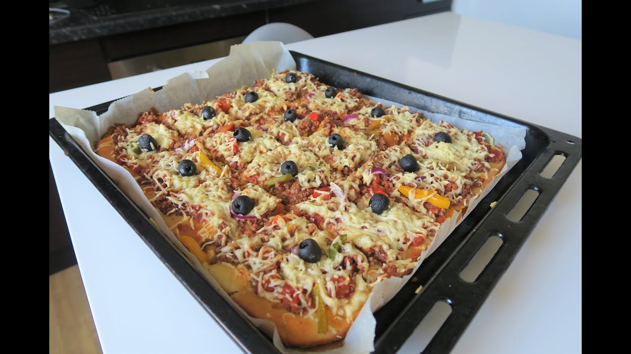 Recette 203 : Pizza pâte Liquide, RÉUSSI A TOUS LES COUPS !!