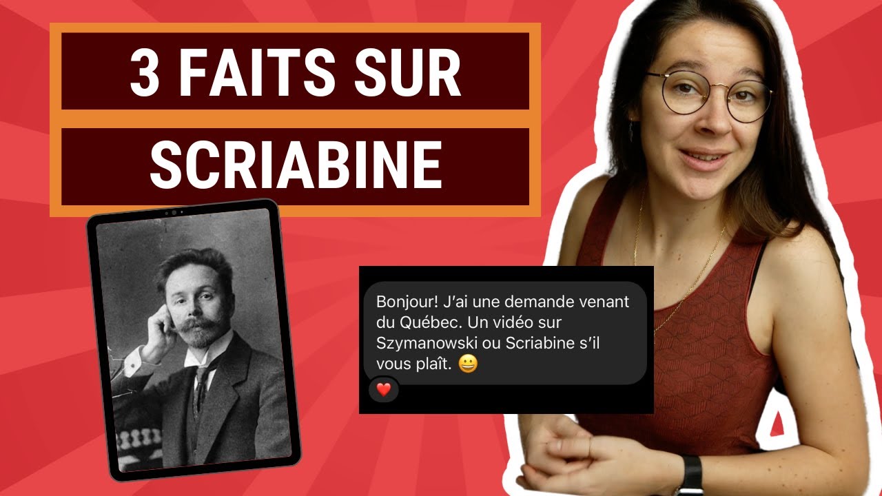 3 faits &agrave; savoir sur Scriabine