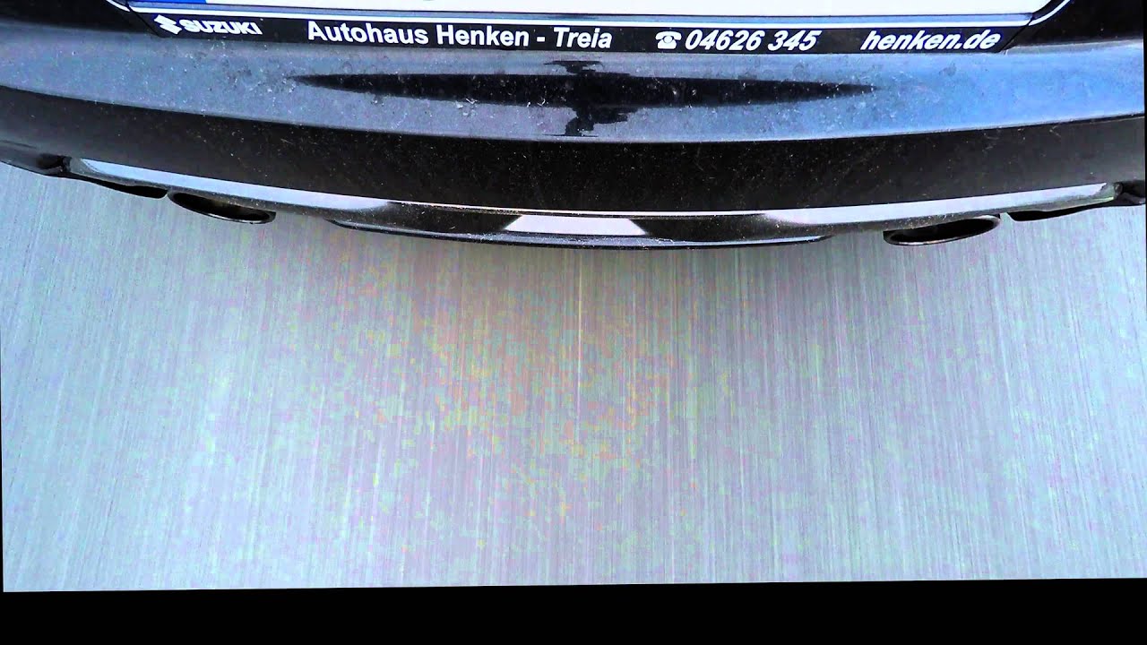 Suzuki Swift Sport NZ Ragazzon complete Exhaust GoPro Hero 4 Black. Sportauspuff