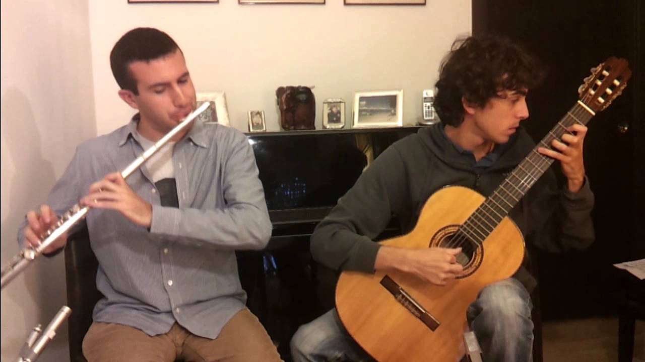 Villa-Lobos: Canção do Amor (from Floresta do Amazonas) flute - guitar