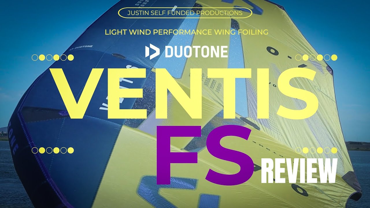 Duotone Ventis FS Review 2025/26 wing foiling in ultra light wind exploring lakes & Sea. Episode 1