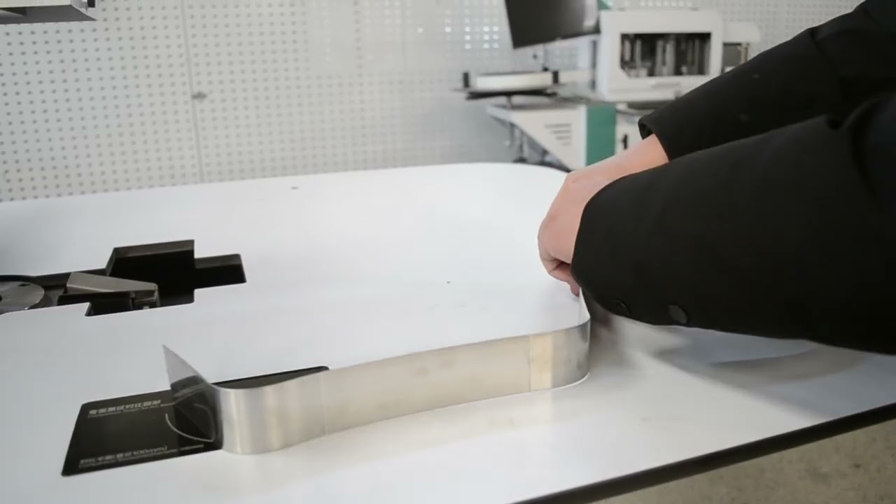 BYT-A Trim Cap Channel Letter Machine | Stainless Steel Backlit Letters | 8 Servo Motors