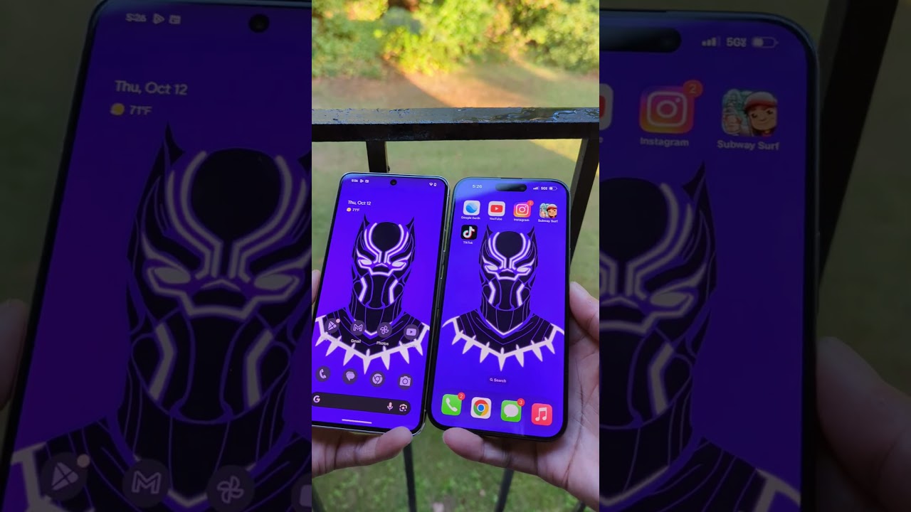 Pixel 8 Pro VS IPhone 15 Pro Max - Max Brightness Test & Display Design