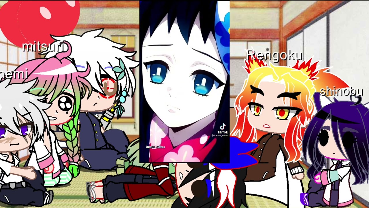 Los pilares reaccionan a sabito makomo y tomioka♠️🗡🖤💙🦋