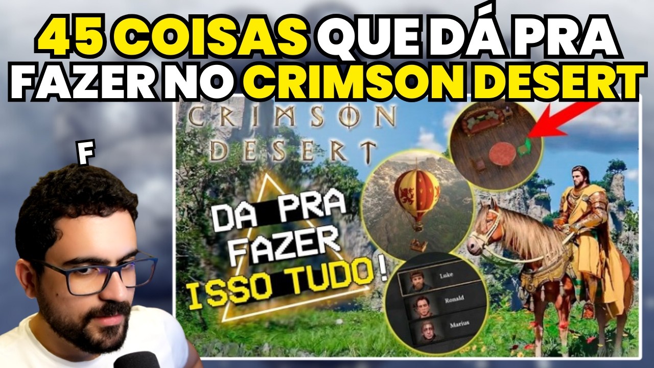 Depois Desse Vídeo eu Desisti de Jogar Crimson Desert