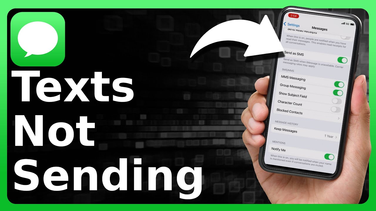 How To Fix Messages Not Sending On iPhone