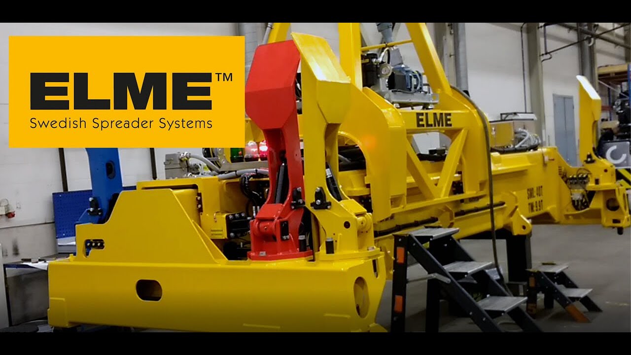 Заводские испытания автоматического спредера ELME 8810