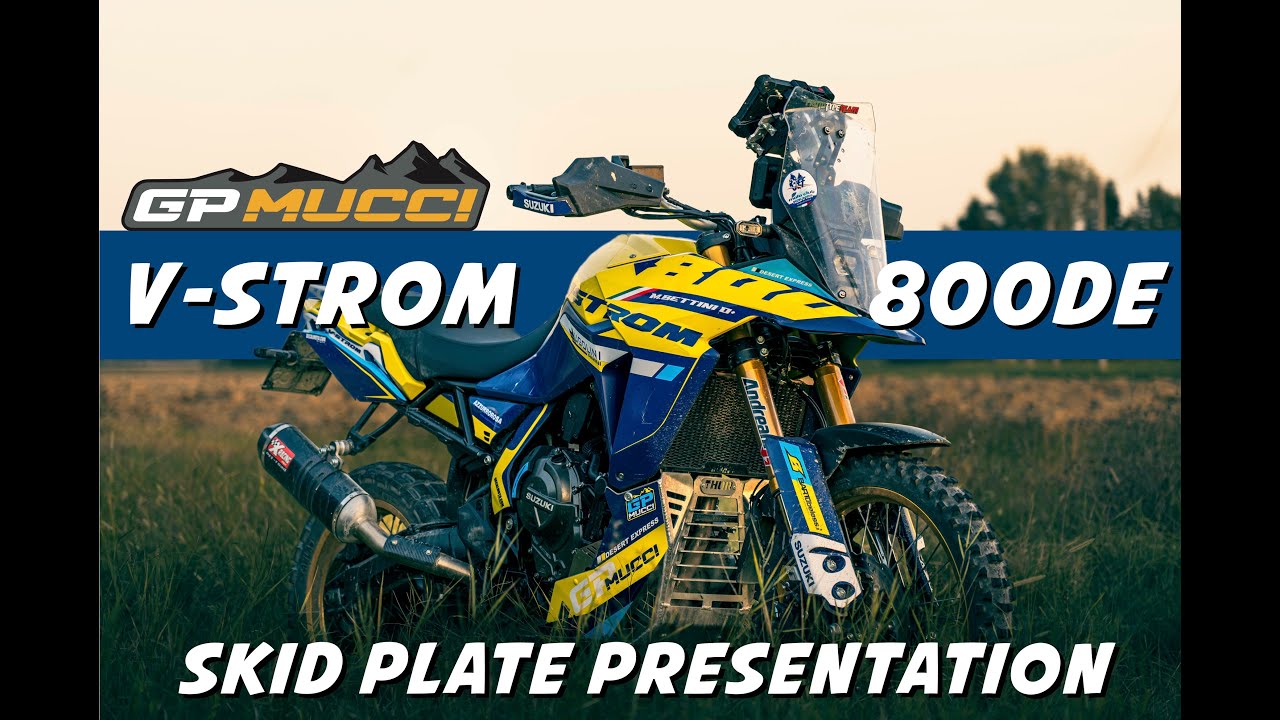 Suzuki V-Strom 800DE: GpMucci skid plate presentation + bike review