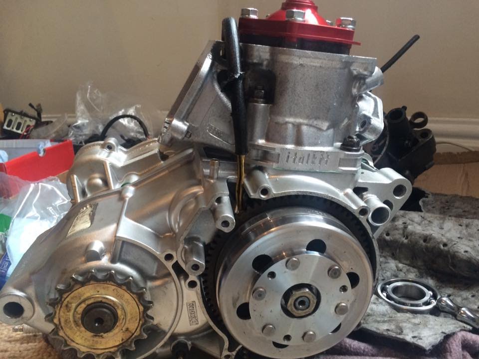 Aprilia RS140 build - What is squish clearance? + How to measure it