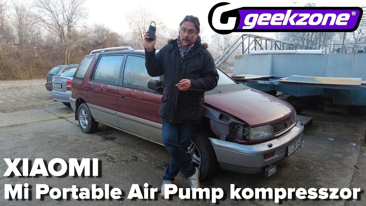 Akkus levegő, kell ez? - XIAOMI Mi Portable Air Pump - hordozható akkus kompresszor