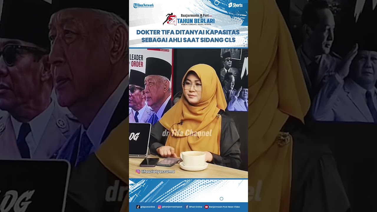 Dokter Tifa Ditanyai Kapasitas Sebagai Ahli, Sebut Tak Butuh SCOPUS