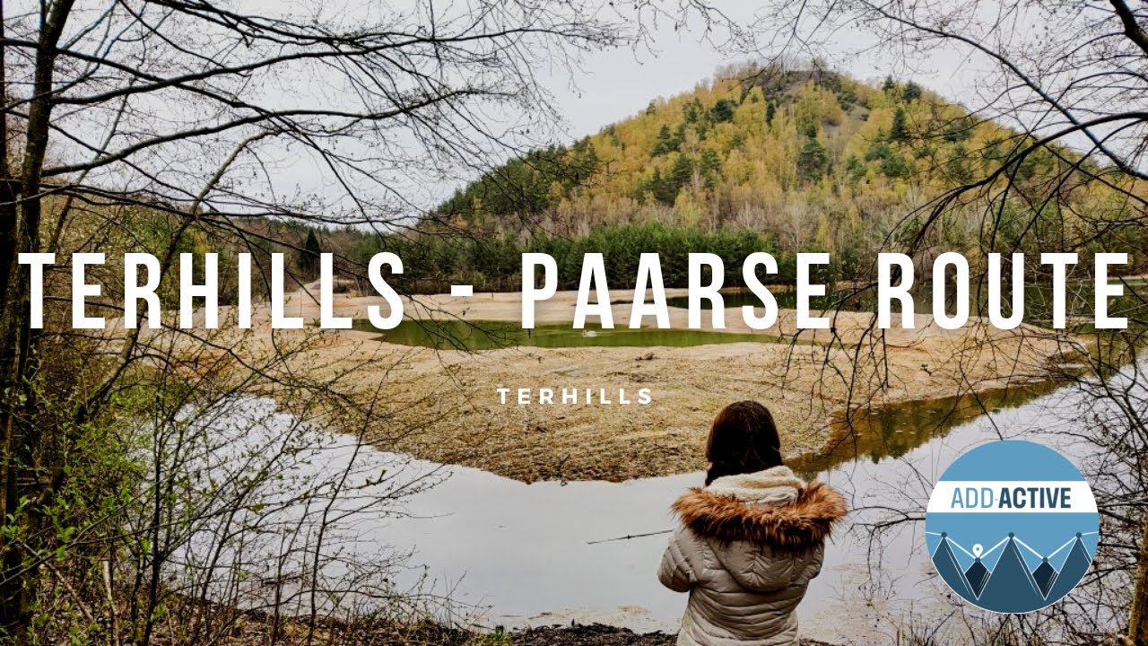 De paarse route in Terhills (oude route 2021)