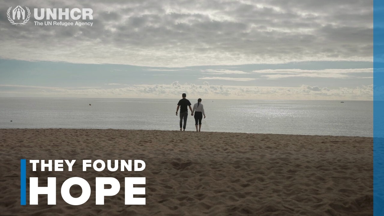 They found safety, then they found a new beginning