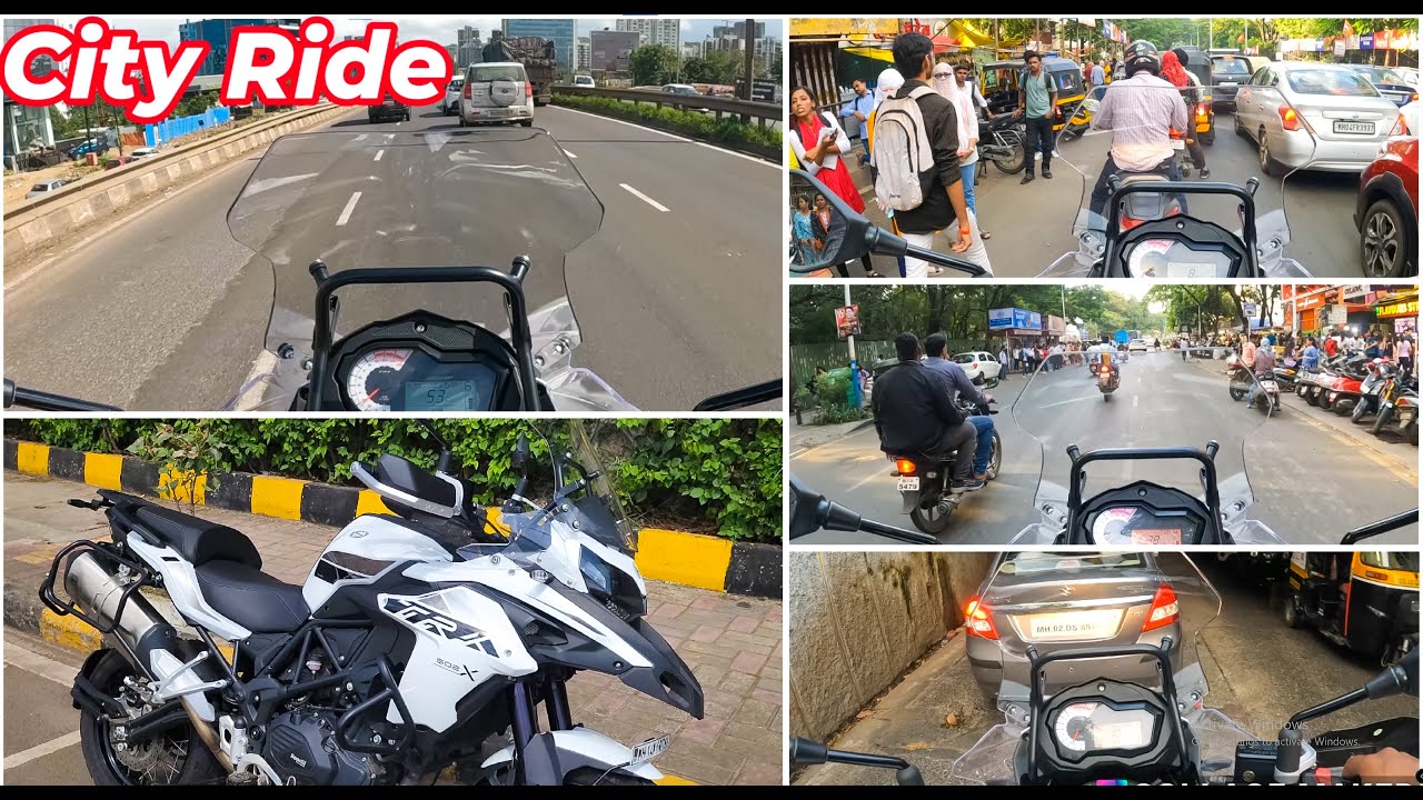 Pune City Ride On Benelli Trk 502X | Riderbar 2023 | @benelliindia1911