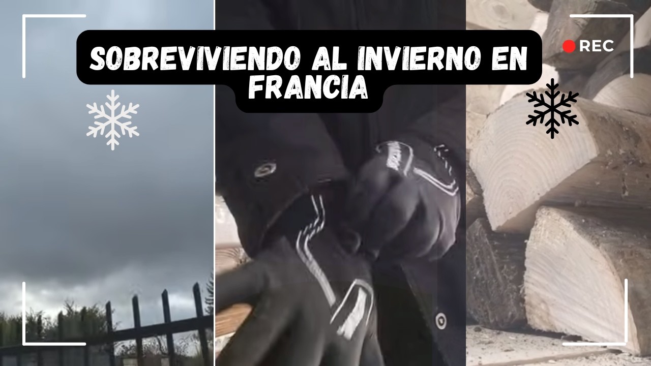 ¿Cómo es el invierno en un pueblo francés? Mi realidad🧤🥶🙌🙂