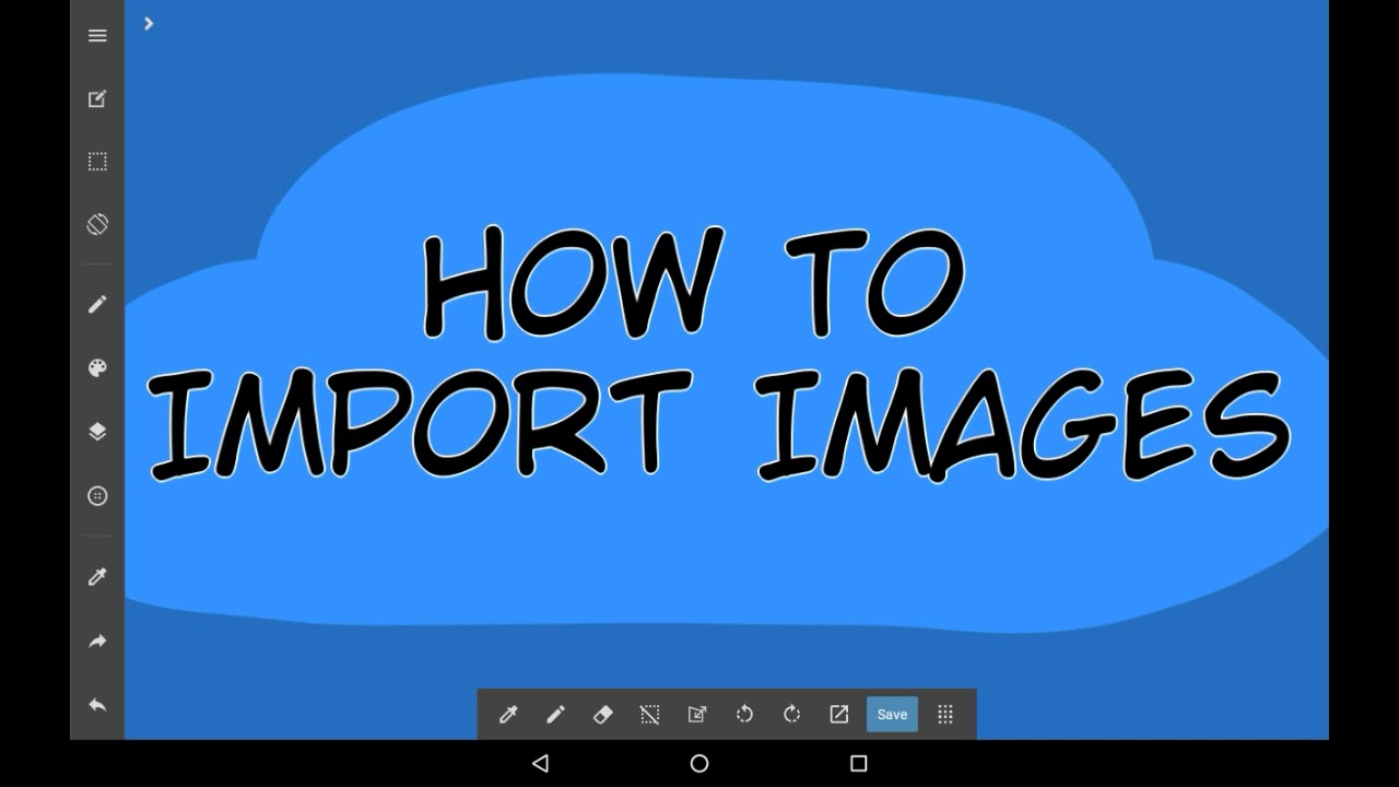 How To Import Images - Medibang Paint Tutorial For Beginners