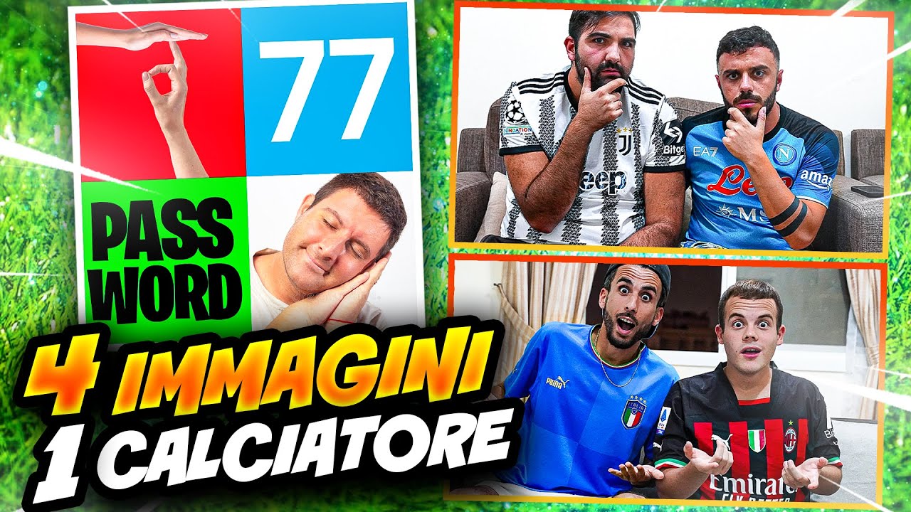 INDOVINA IL CALCIATORE CHALLENGE! 4 IMMAGINI 1 CALCIATORE CON GLI ELITES!