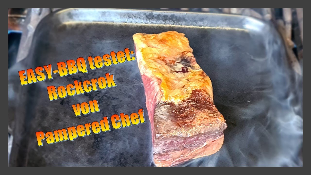 #008: EASY-BBQ testet: Der kleine Rockcrok® (Grillstein) von Pampered Chef