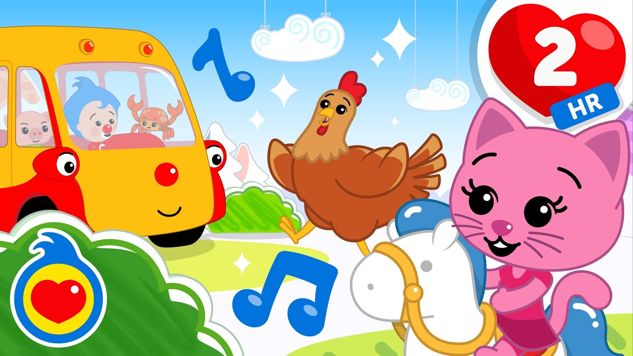 As Melhores Músicas de 2025 🌈 TOP 50 ✨ 2 horas de Música Infantil com Um Herói do Coração ❤️