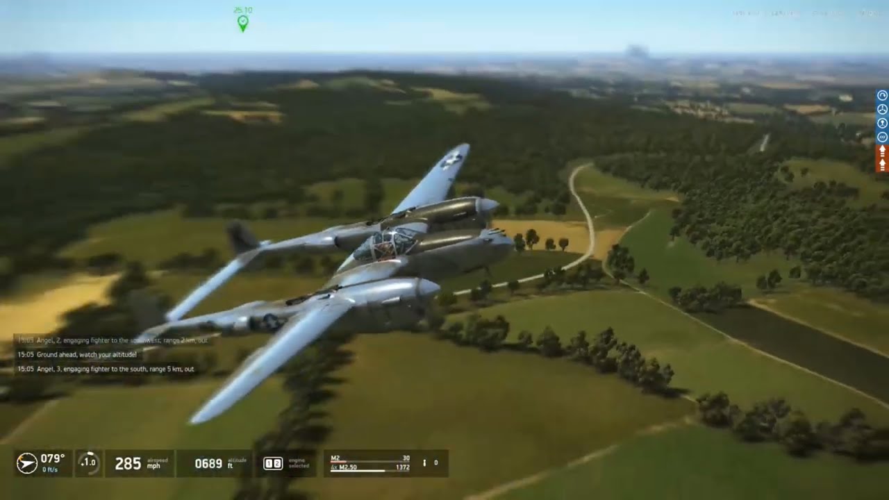 P-38 Convoy Strike | P-38 Lightning | IL-2 Great Battles | WW2