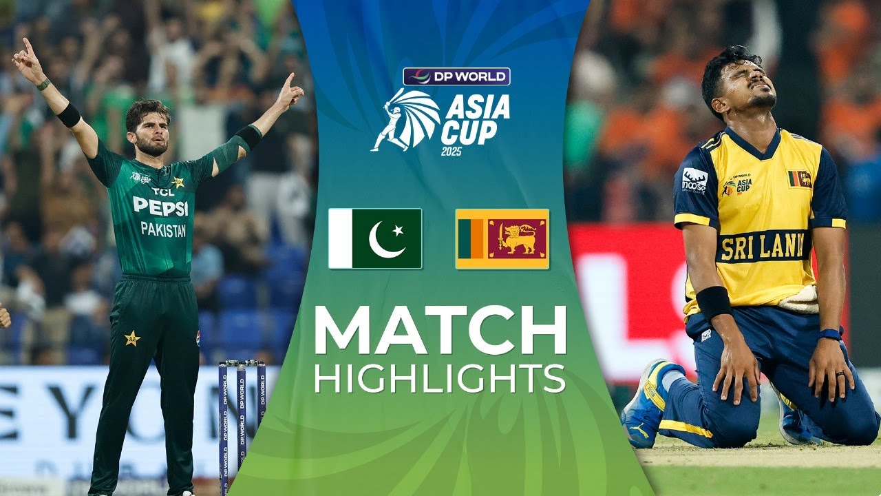 Super Fours, Match 3 | Pakistan vs Sri Lanka | DP World Asia Cup 2025