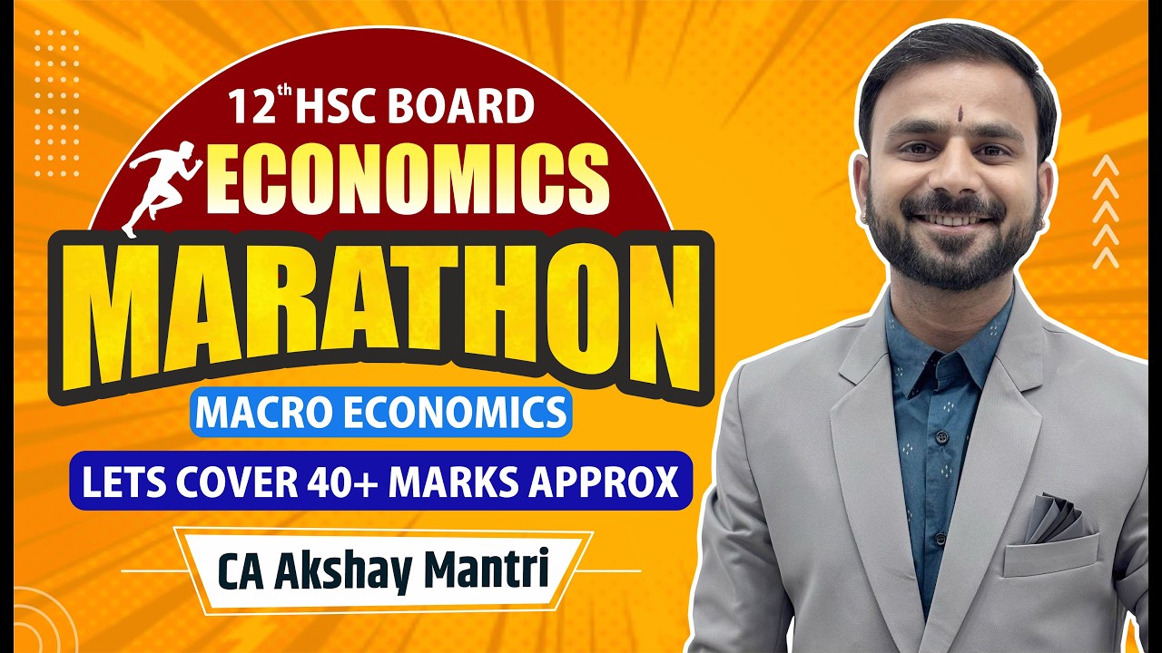 12th Economics | MACRO ECONOMICS Revision | Important Questions discussion | Last Day Revision