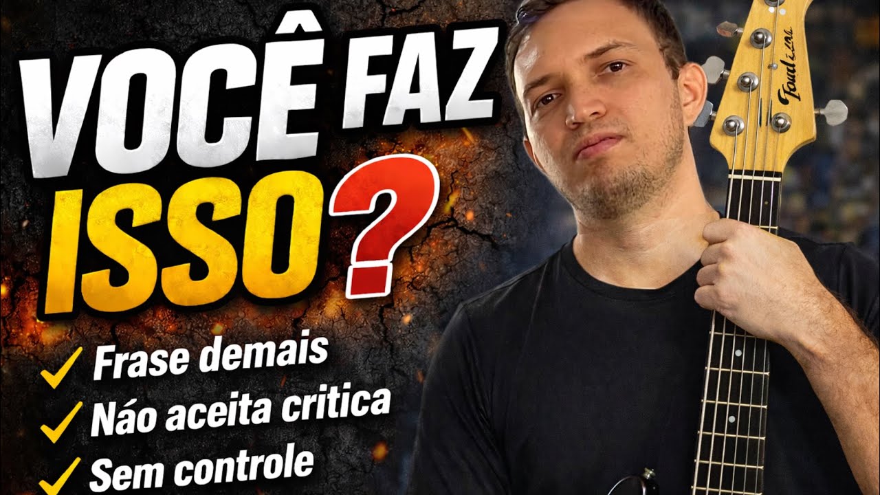 ESSES 3 ERROS VÃO ACABAR COM SUA CARREIRA MUSICAL!!!