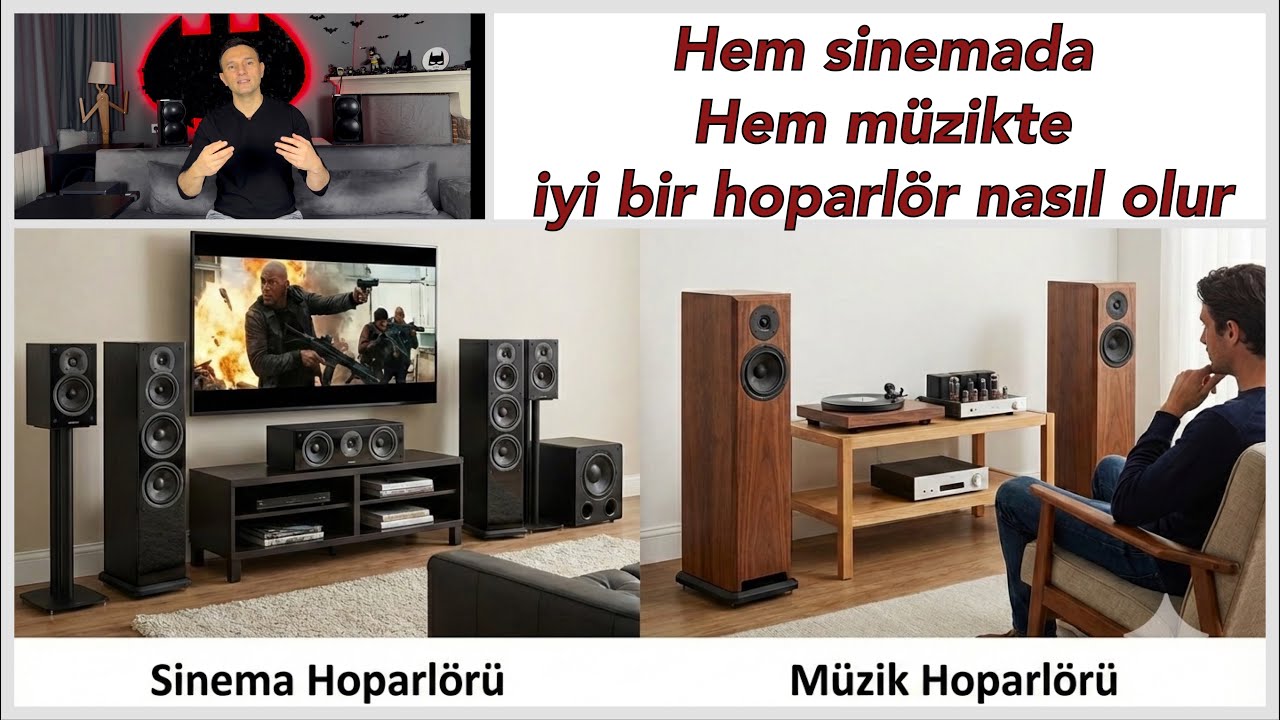 Müzik ve sinema hoparlörü ayrı mı olmalı?