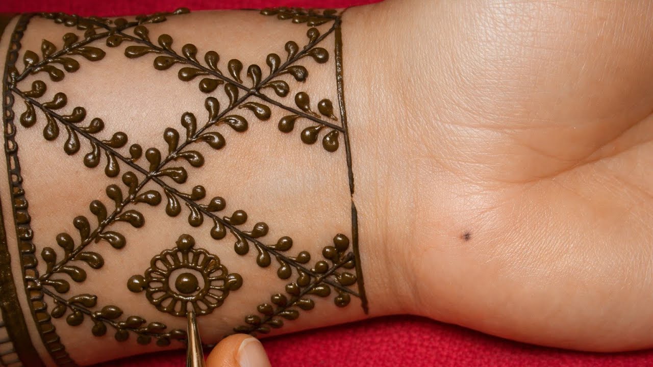Very simple unique style mehndi design for front hand|new easy mehndi design 2026 | mehandi designs|
