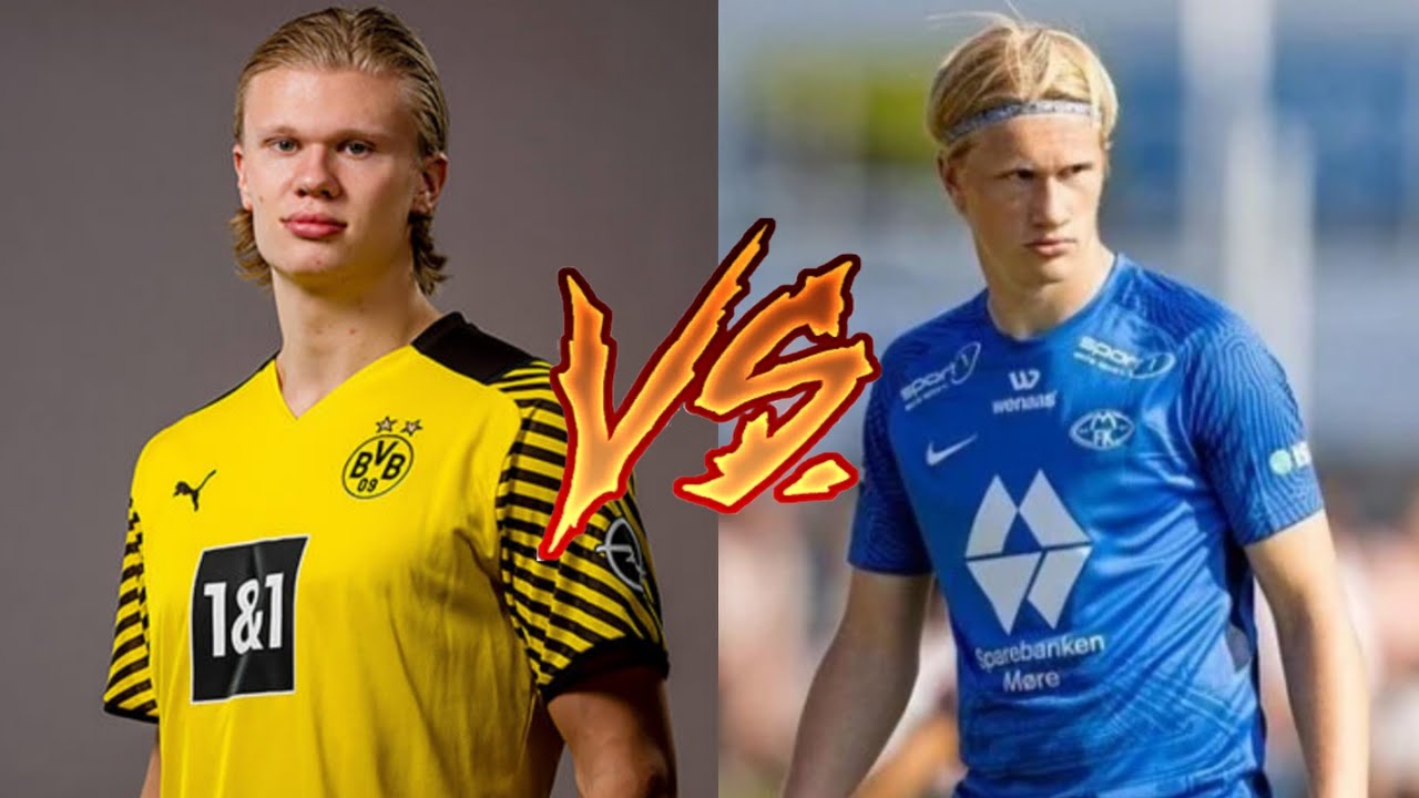 ERLING HAALAND VS COUSIN ALBERT TJAALAND
