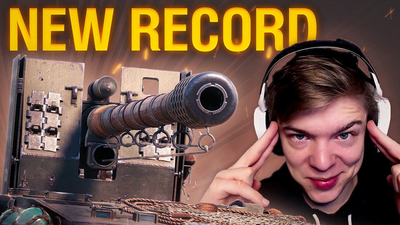 I broke my 13,300 damage record in World of Tanks