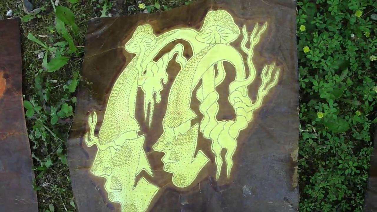 How an original batik is made from artists, step by step guide.