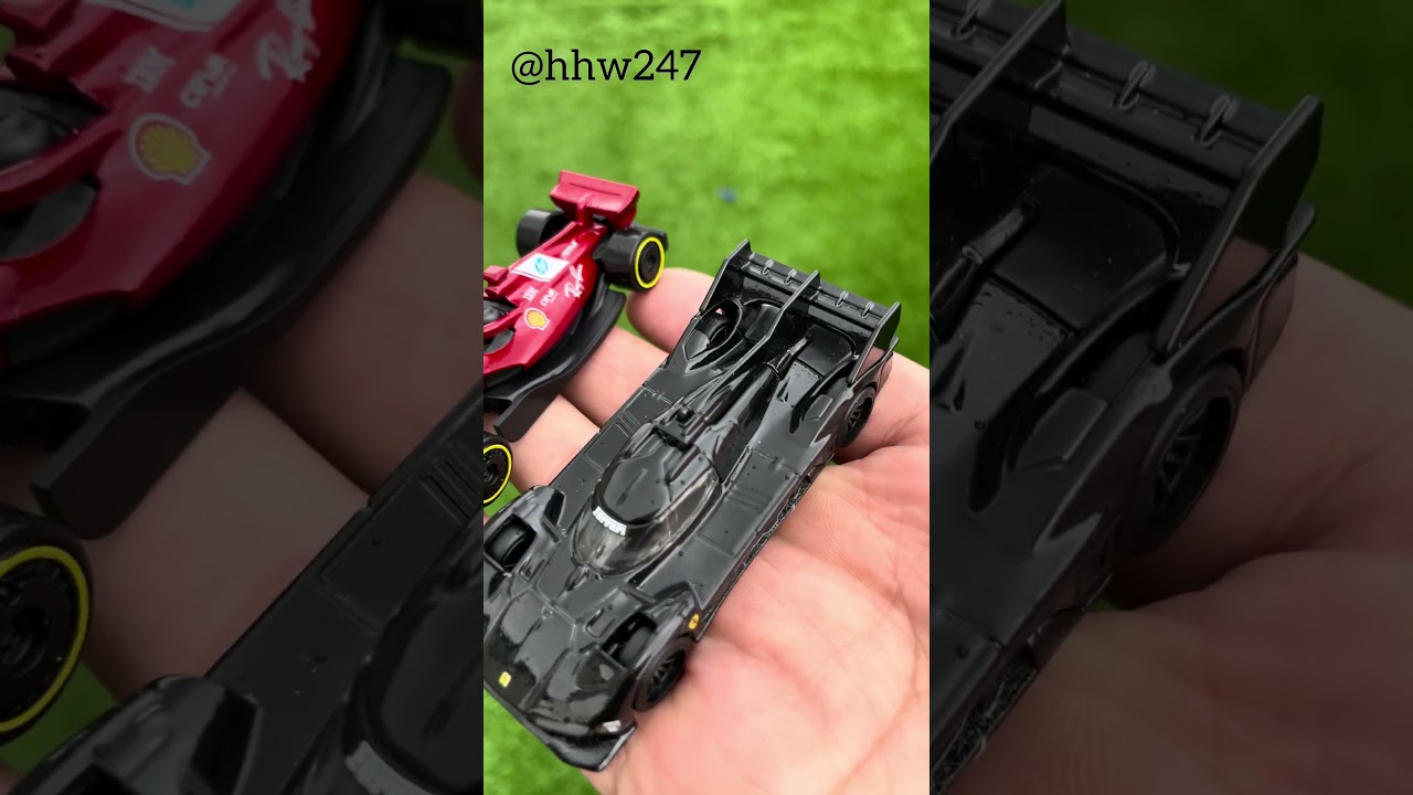 Bienvenido 2026: Ferrari 499P Chase negro + Ferrari F1 2026 