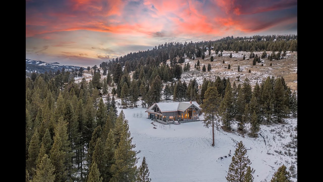 Inside a $12.9M Montana Mountain Retreat in Spanish Peaks | Big Sky Sotheby's International Realty