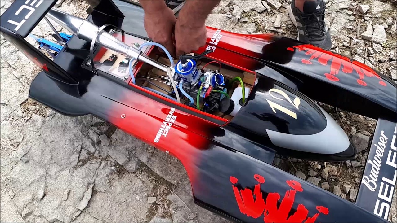HobbyKIng 29 cc Gas Boat  - Brand new Motor