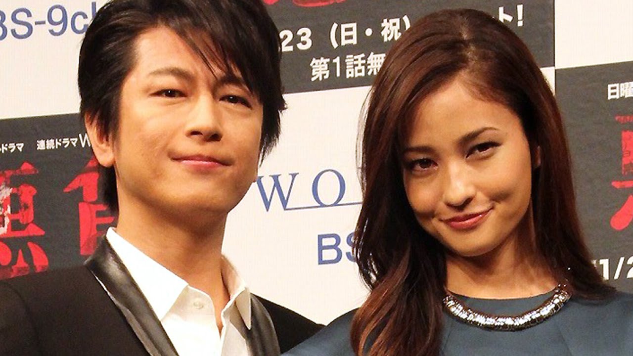 及川光博、黒木メイサを“顎クイ”＆“お姫様抱っこ”　WOWOW連続ドラマW「悪貨」完成披露試写会(2)